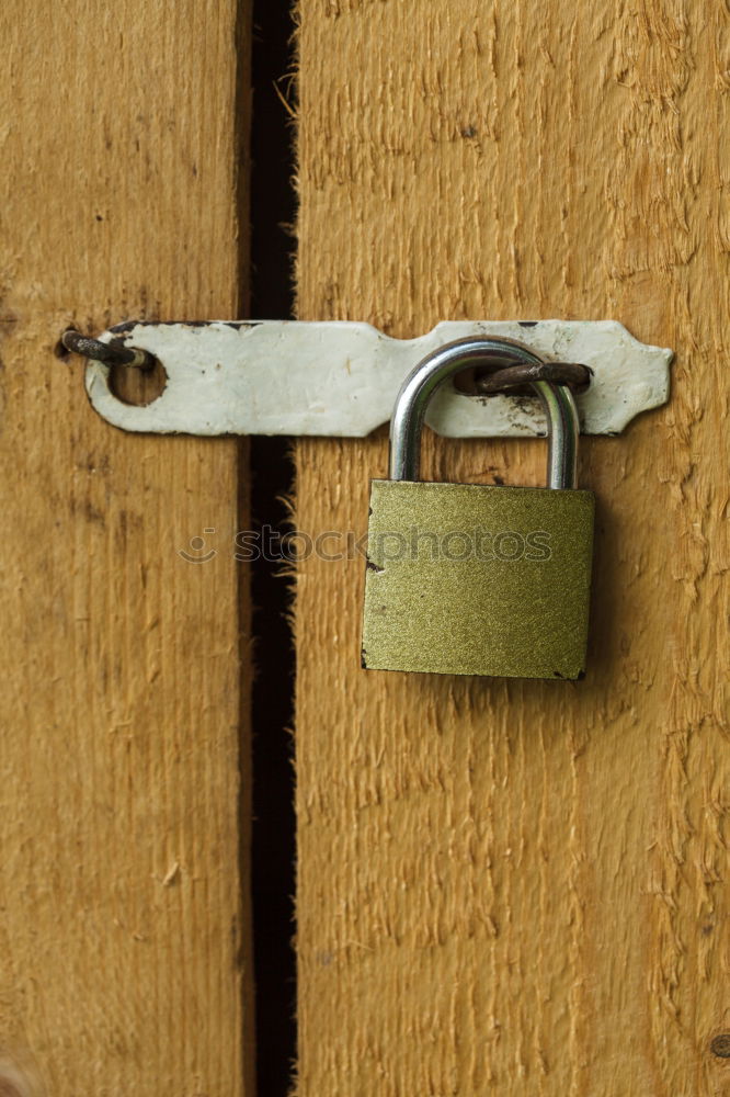 Similar – Image, Stock Photo The hand leads the key to the lock