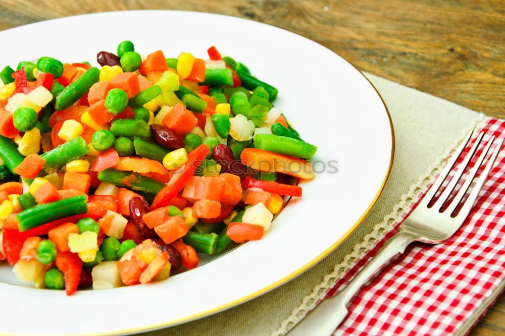 Similar – Image, Stock Photo Salad with Lettuce