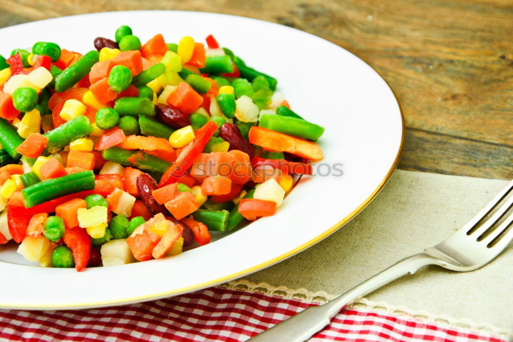 Similar – Image, Stock Photo Salad with Lettuce