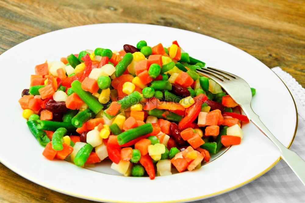 Similar – Image, Stock Photo Salad with Lettuce