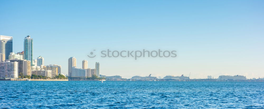 Similar – Image, Stock Photo Paradise, The big city directly at the sea. Long white sand beach and waves. Surfers Paradise is the most sought-after district and also the centre of the Gold Coast in the state of Queensland. / Australia