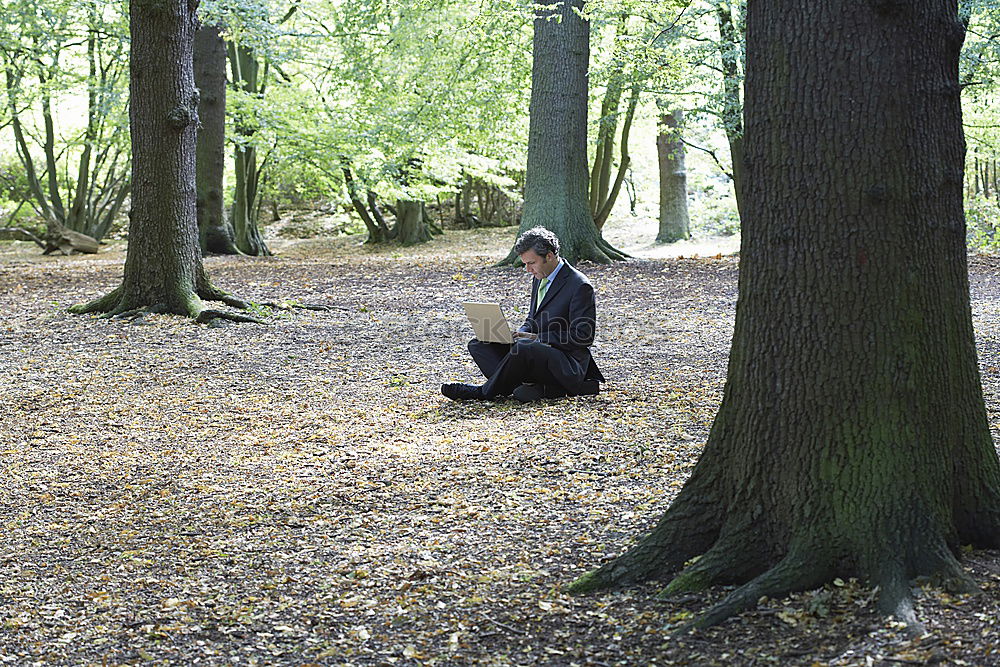 Similar – Image, Stock Photo pause Young woman