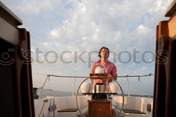 Similar – Image, Stock Photo On a ship