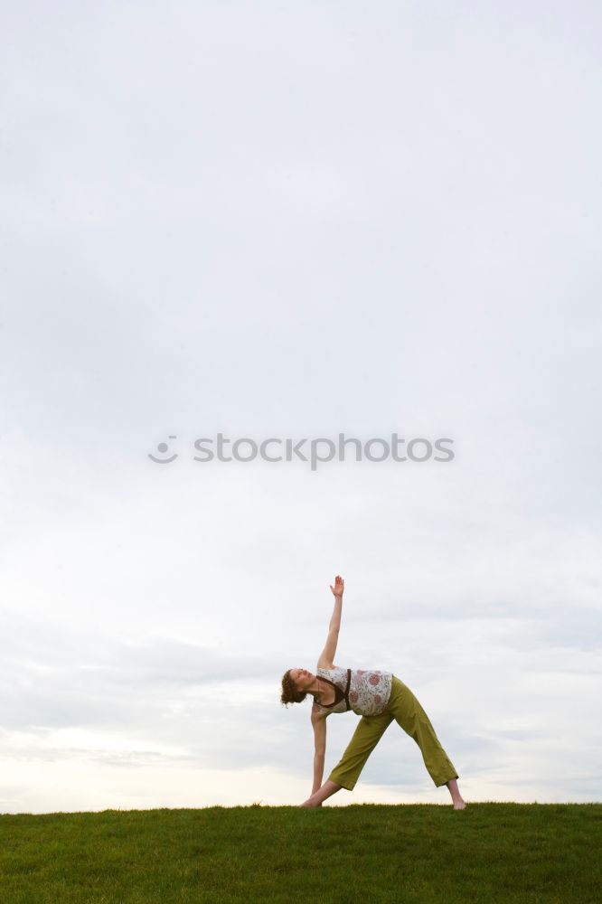 Image, Stock Photo body tension Healthy Life