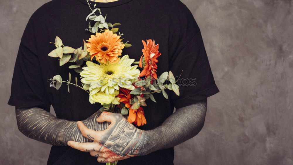 Similar – Image, Stock Photo Kiss me I’m Punk