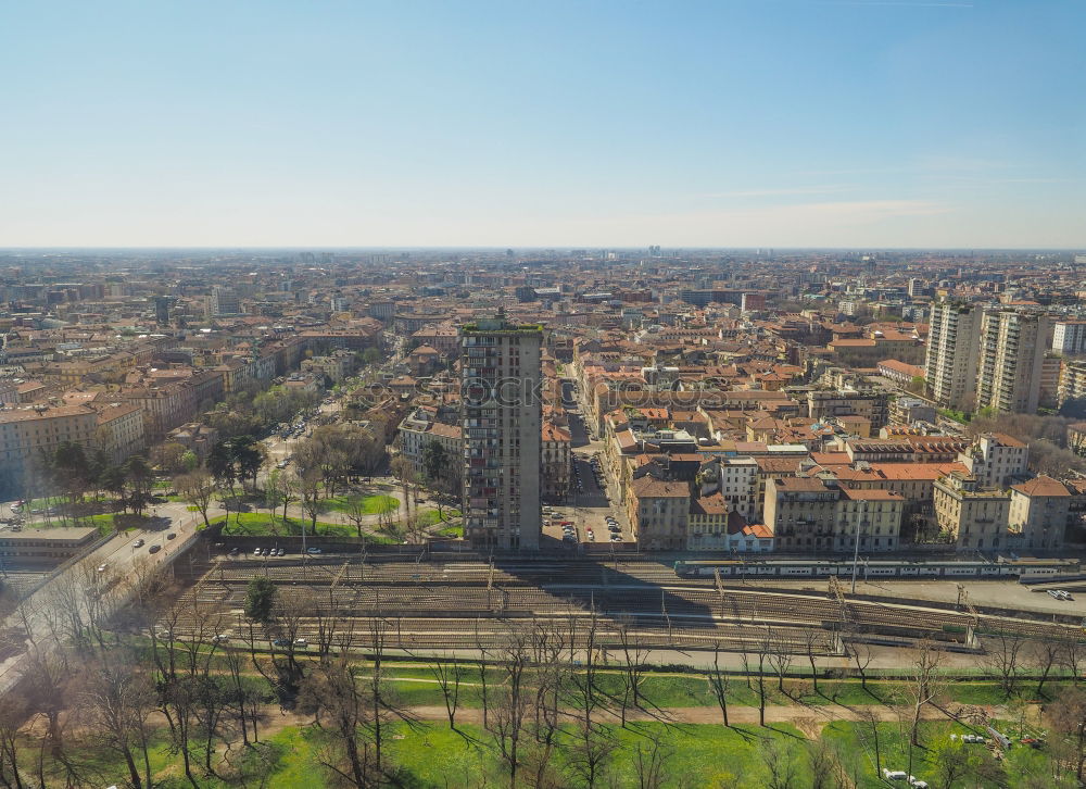 Similar – Autumn panoramic view of Berlin XV