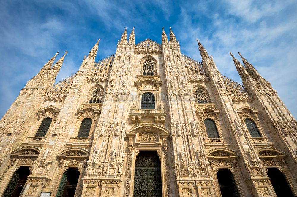 Similar – Night view of famous Milan Cathedral Duomo di Milano