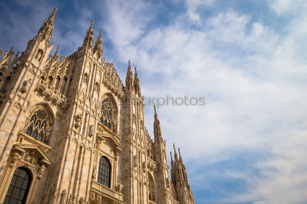 Similar – Night view of famous Milan Cathedral Duomo di Milano