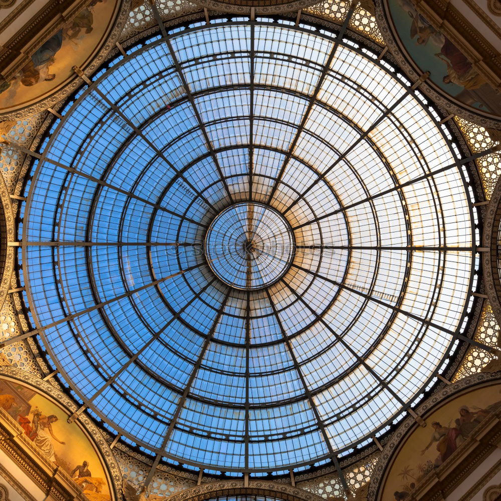 Similar – Dome in Galleria Vittorio Emanuele, Milan, Italy