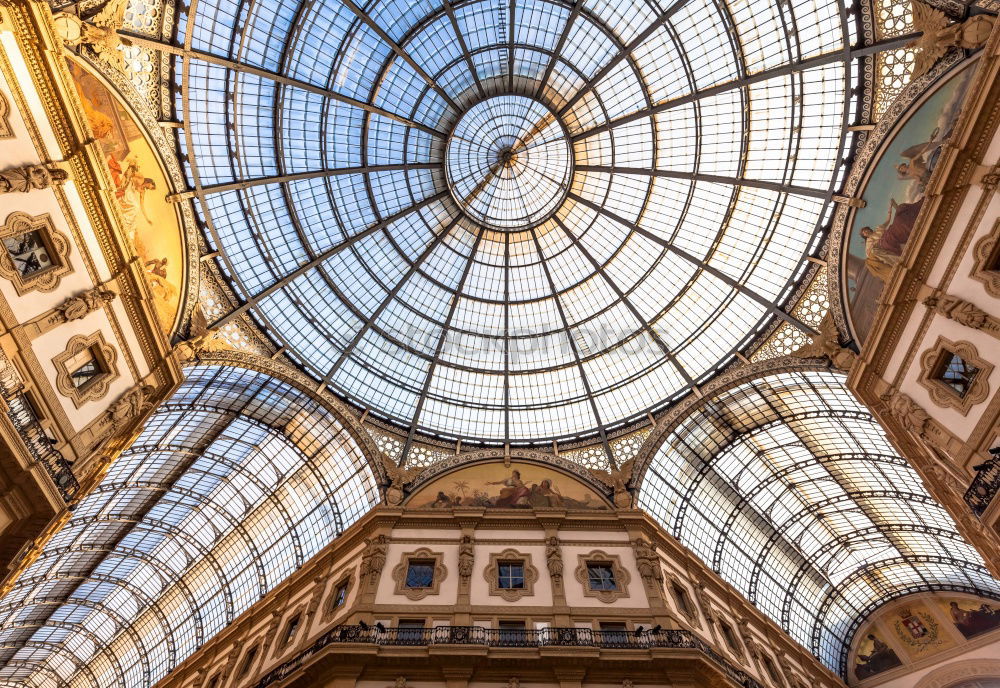 Similar – Dome in Galleria Vittorio Emanuele, Milan, Italy