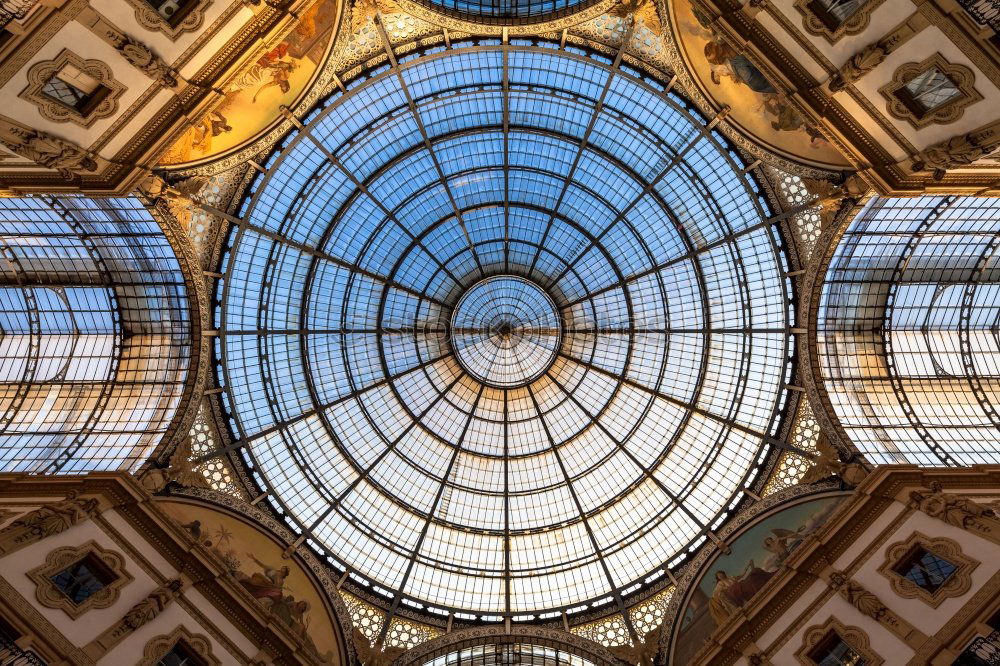 Similar – Dome in Galleria Vittorio Emanuele, Milan, Italy