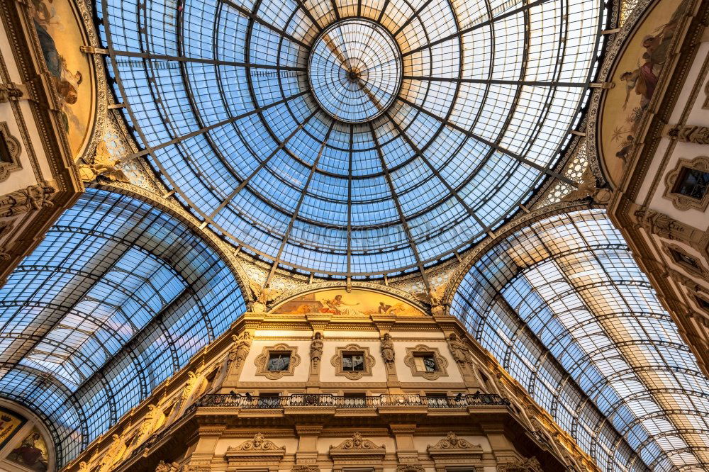 Similar – Dome in Galleria Vittorio Emanuele, Milan, Italy