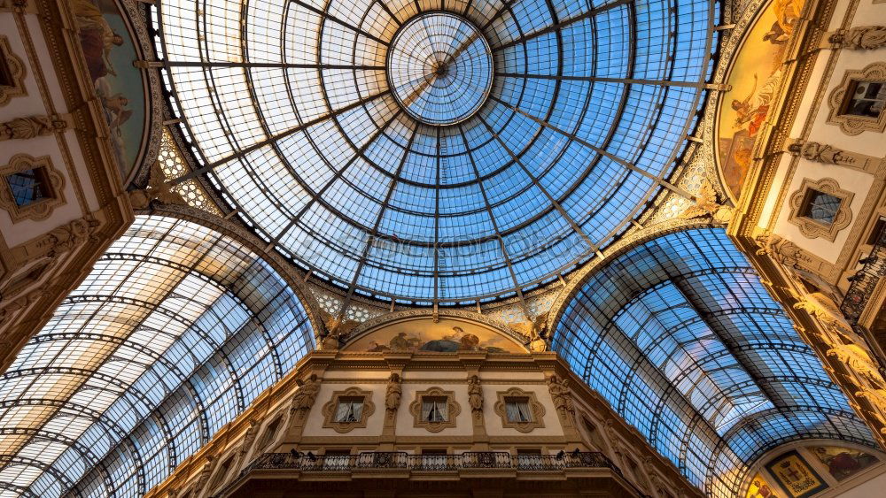 Similar – Dome in Galleria Vittorio Emanuele, Milan, Italy