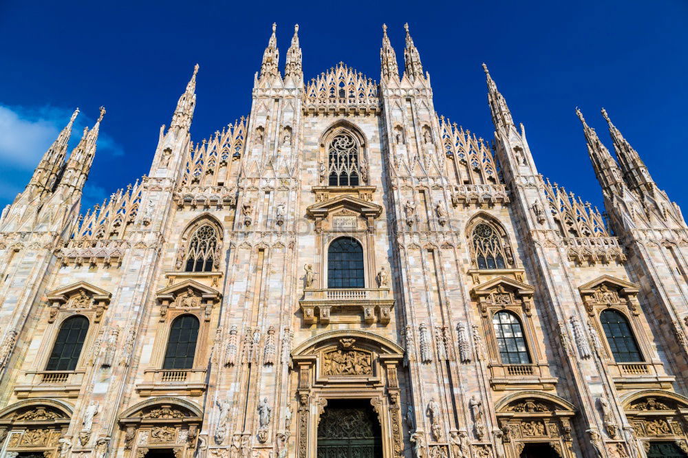 Similar – Night view of famous Milan Cathedral Duomo di Milano