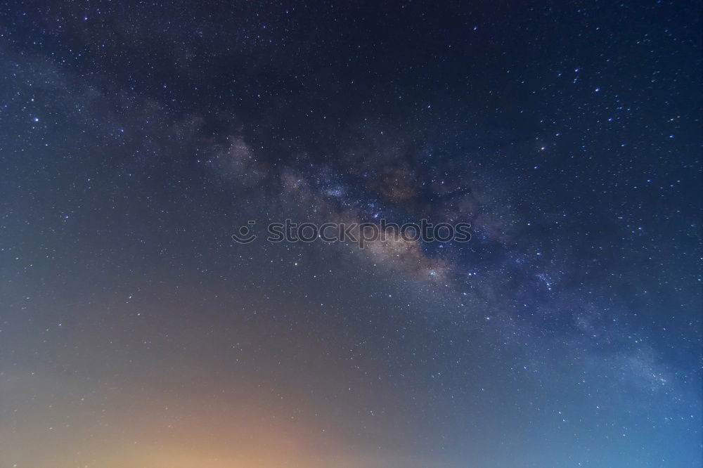 Similar – Image, Stock Photo Night sky at the edge of the Alps (Großer Riesenberg)