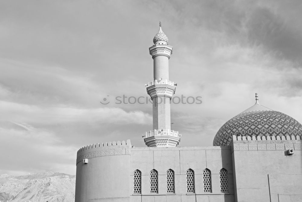 Similar – Blue mosque in grey I