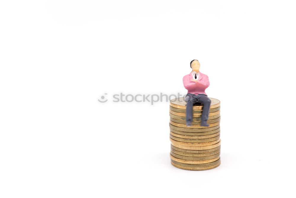 Similar – Image, Stock Photo Money alone does not make you happy