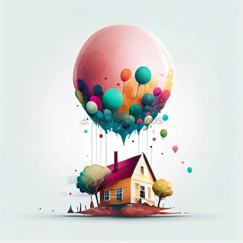 Similar – Foto Bild between balloons