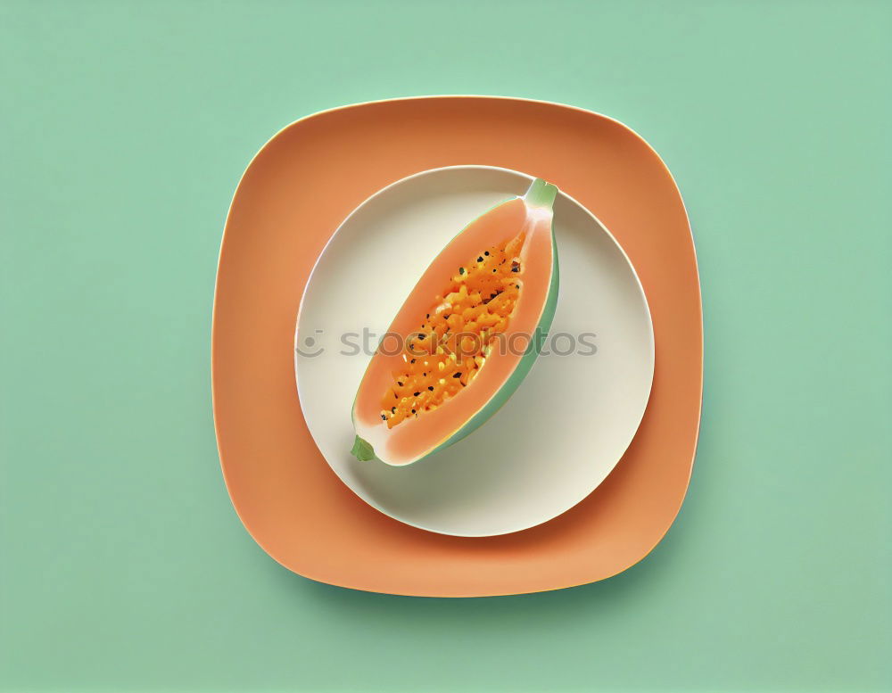 Similar – Image, Stock Photo Grapefruit half on round plate