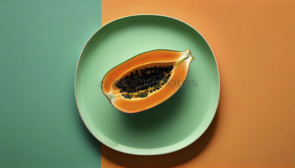 Similar – Image, Stock Photo Fresh oranges and glass with orange juice