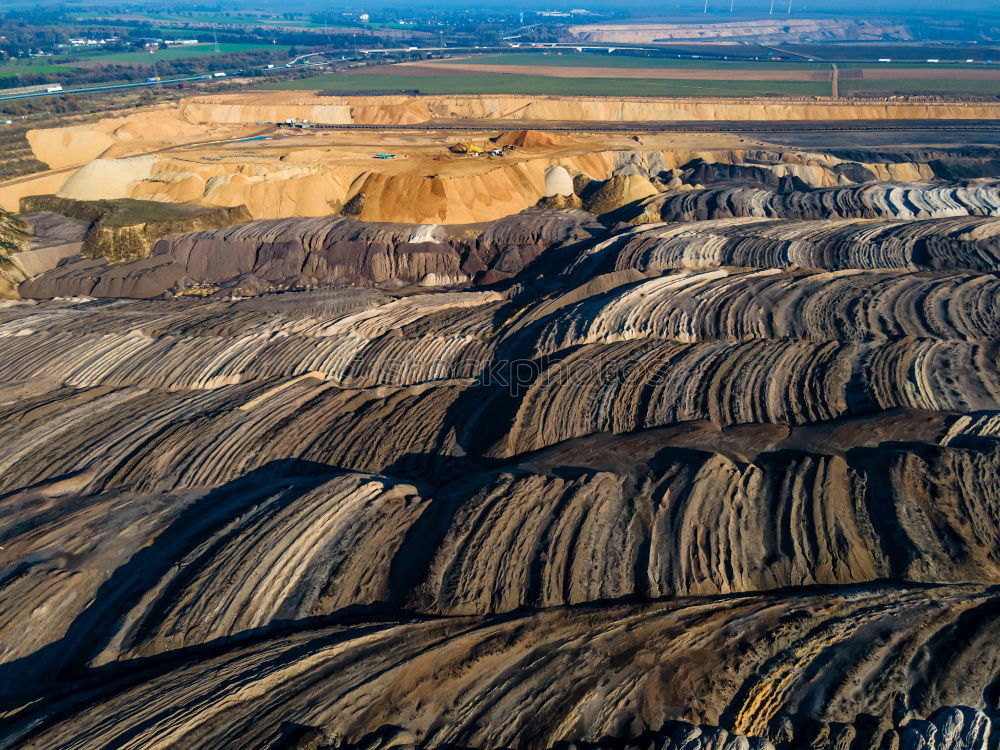 Similar – Image, Stock Photo Bucket wheel excavator Garzweiler2 open pit mine
