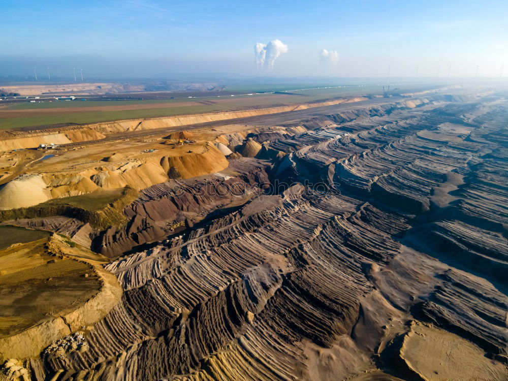 Similar – Image, Stock Photo Romantic dumps in open pit mining