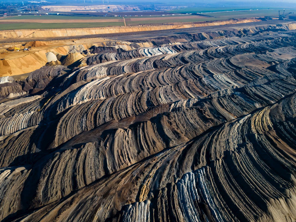 Image, Stock Photo Romantic dumps in open pit mining