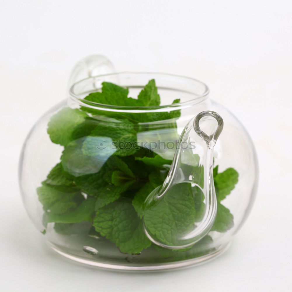 Image, Stock Photo Herbal tea from fresh nettle