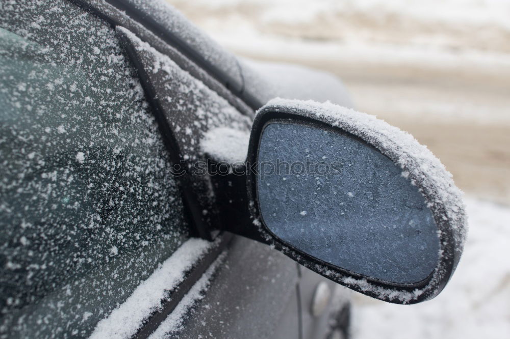 Similar – Image, Stock Photo frosty morning in March…