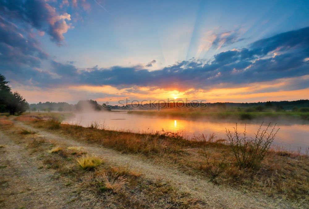 Similar – Image, Stock Photo evening round Harmonious