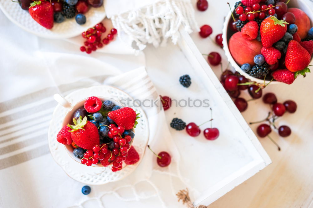 Similar – Tasty crape cake with fresh fruit