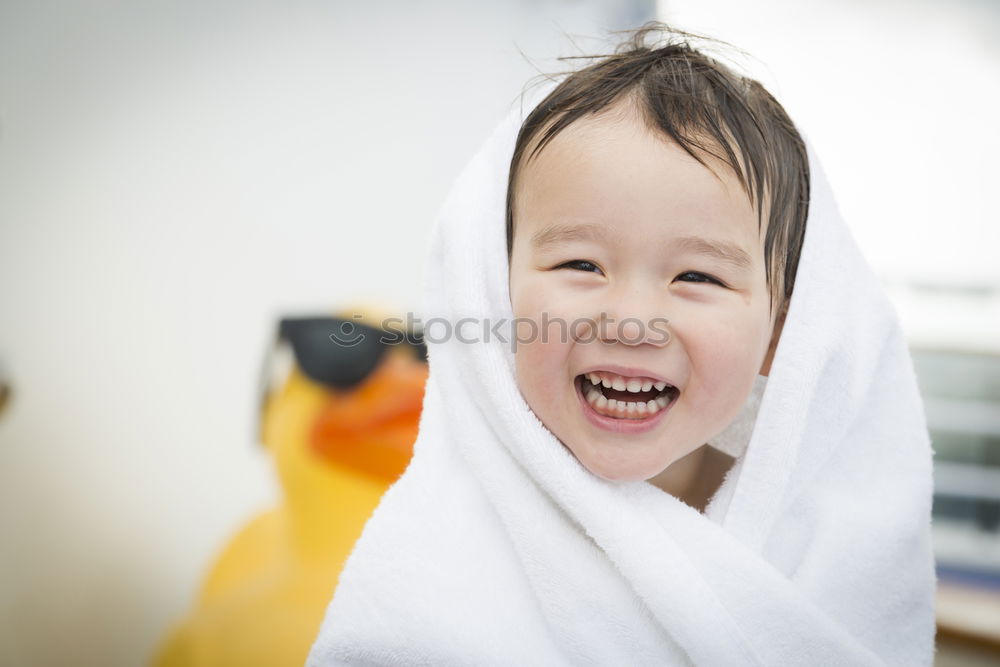 Similar – Close up face portrait little young asian boy