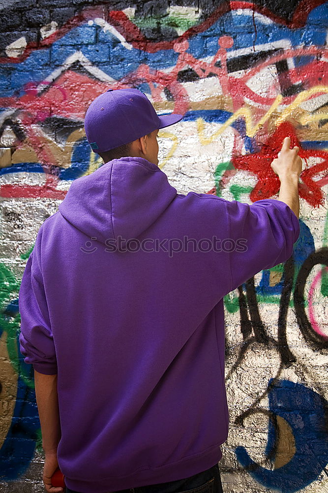 Similar – Image, Stock Photo Towards the wall