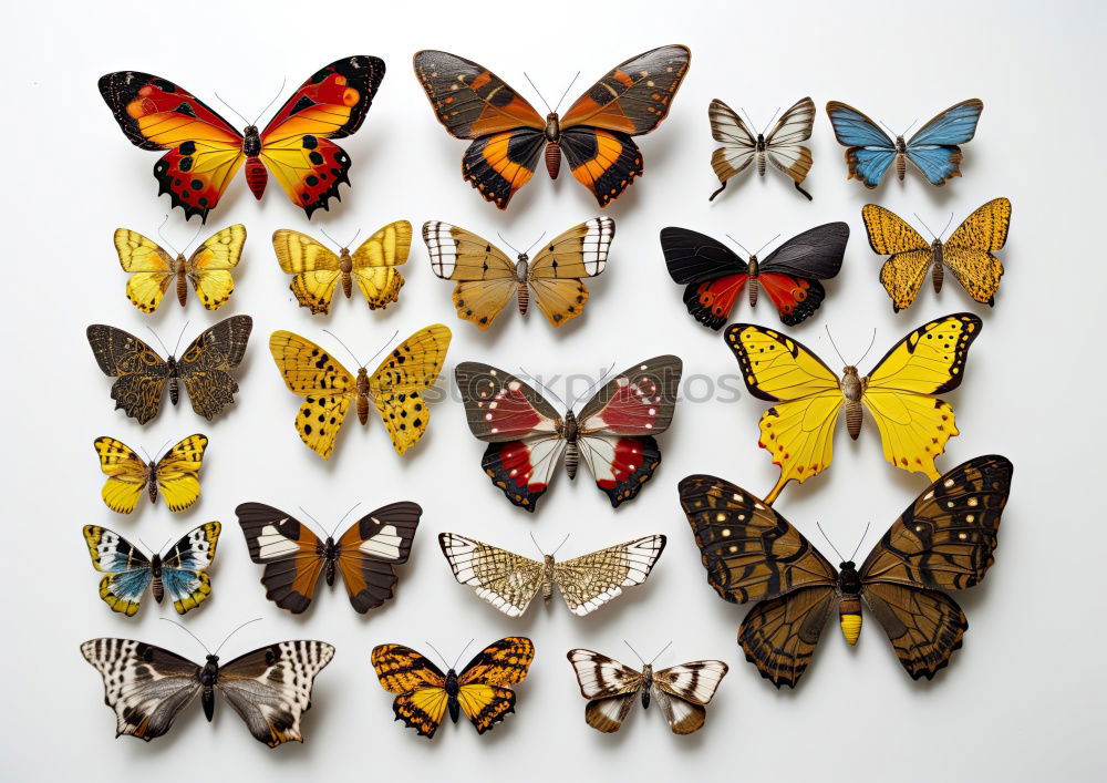 Similar – Image, Stock Photo Butterfly Group of animals