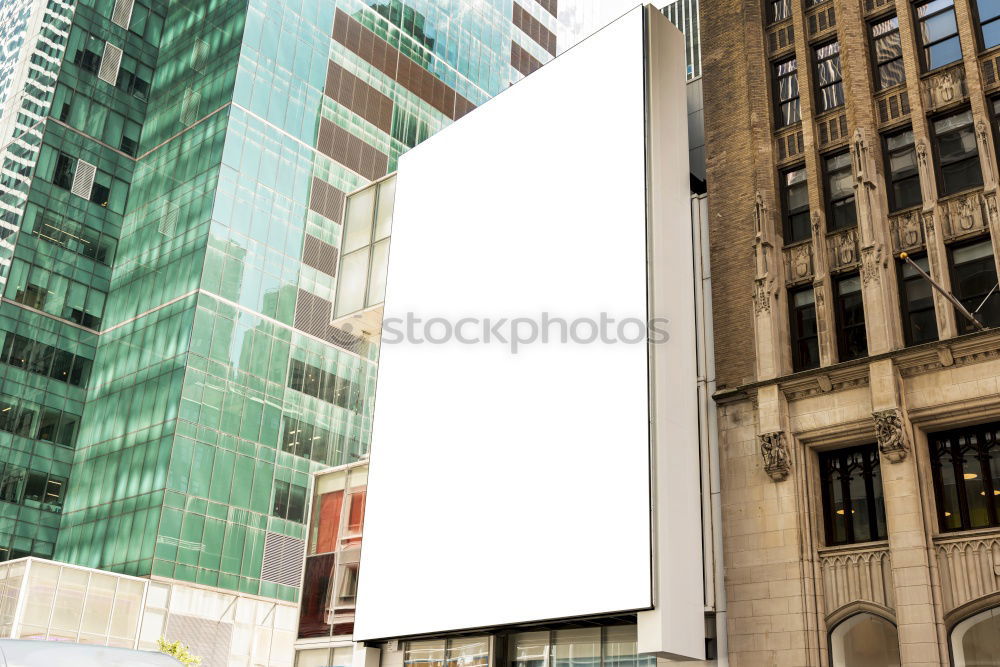 Similar – View out of the window of a high-rise building on the area around Frankfurt’s railway station