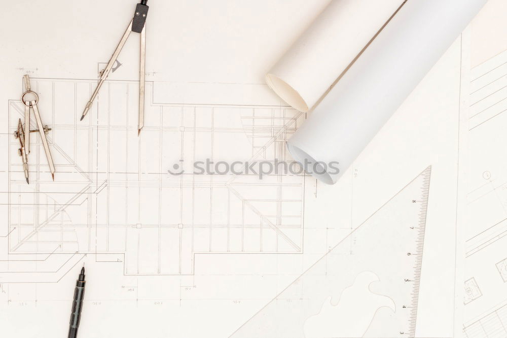 Architecture, engineering plans and drawing equipment