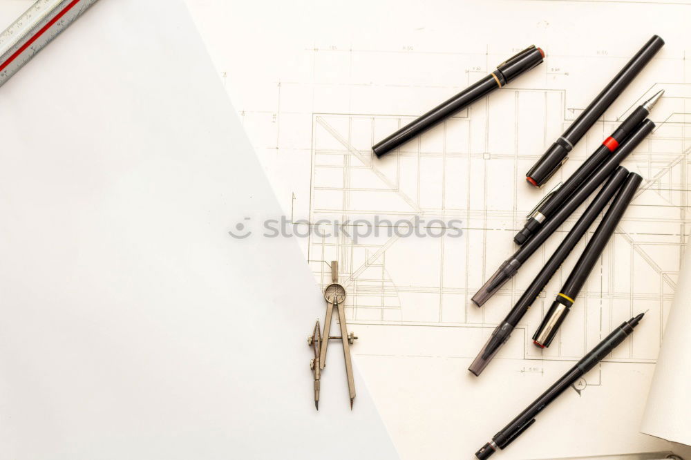 Similar – Architecture, engineering plans and drawing equipment