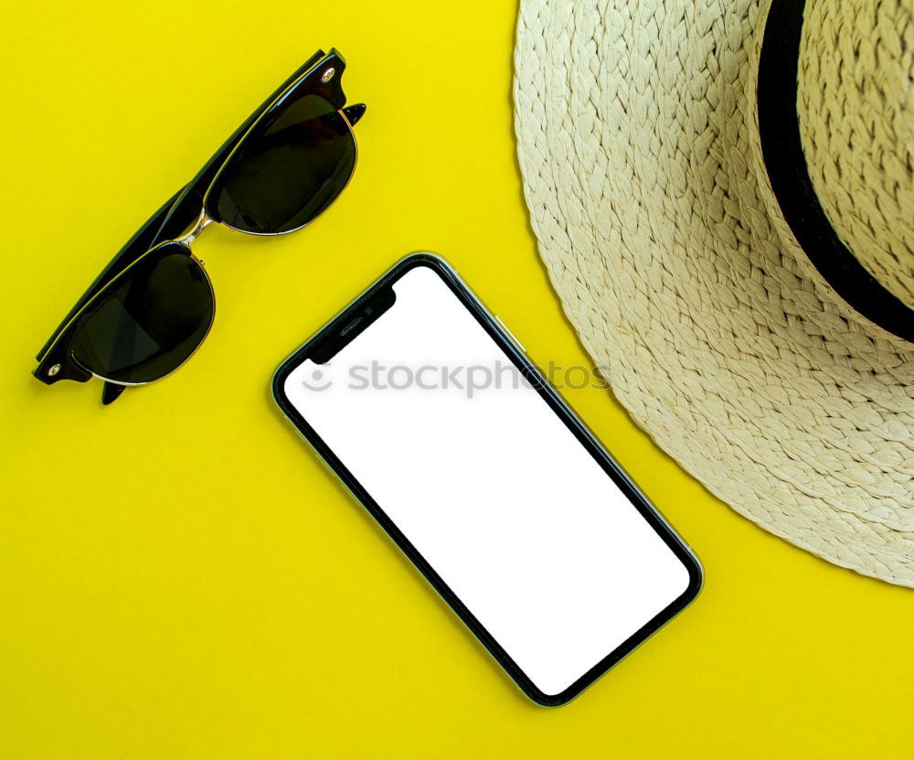 Similar – Image, Stock Photo Top view of green and yellow sunglasses
