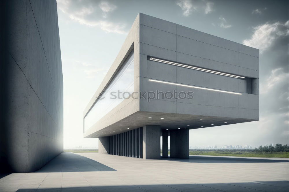 Similar – Image, Stock Photo Olympia Bunker Montreal