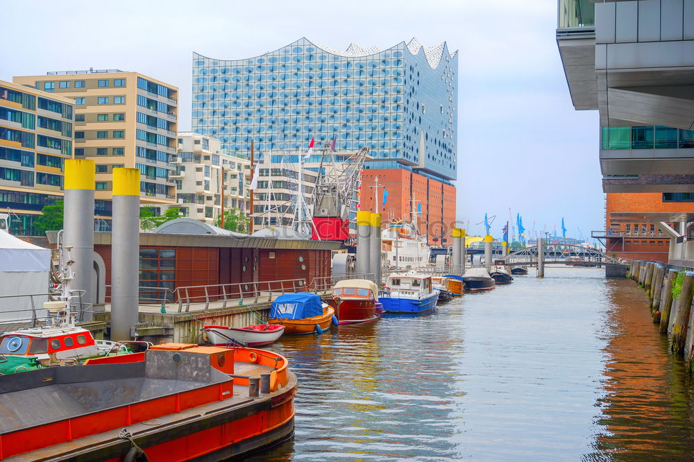 Similar – Image, Stock Photo Hamburg Hafencity “Am Sandtorkai”