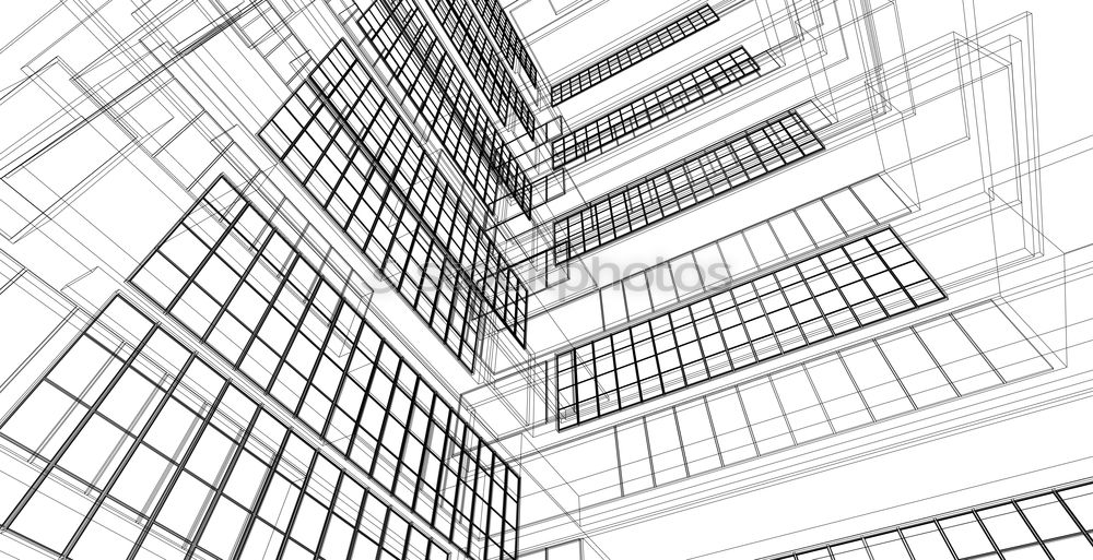 Similar – Image, Stock Photo Architectural drawing as a sketch for a preliminary design in ink on paper