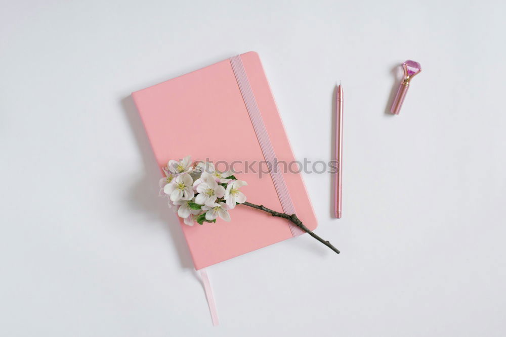 Similar – Image, Stock Photo Tablet PC with blank screen on pink background