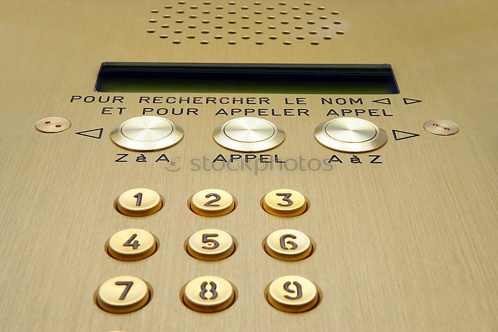Similar – Foto Bild Boing Schalter Fahrstuhl