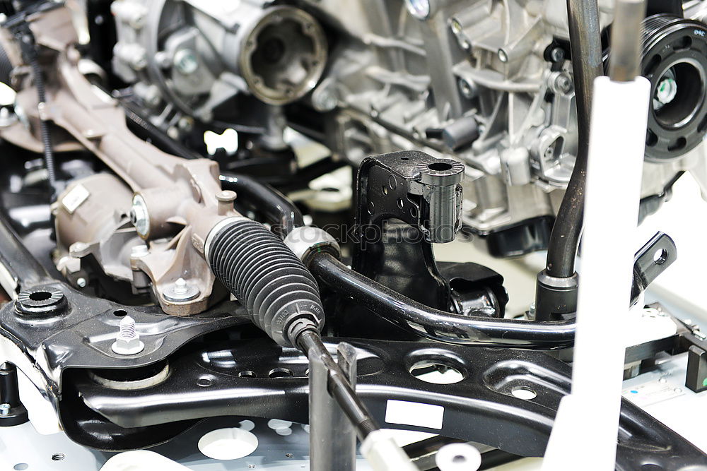 Similar – Image, Stock Photo Professional Mechanic Repairing Car Engine.