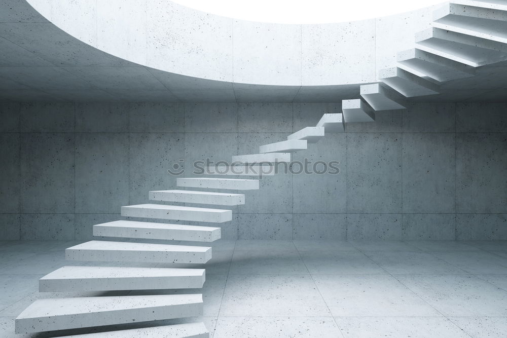 destroyed Treppe