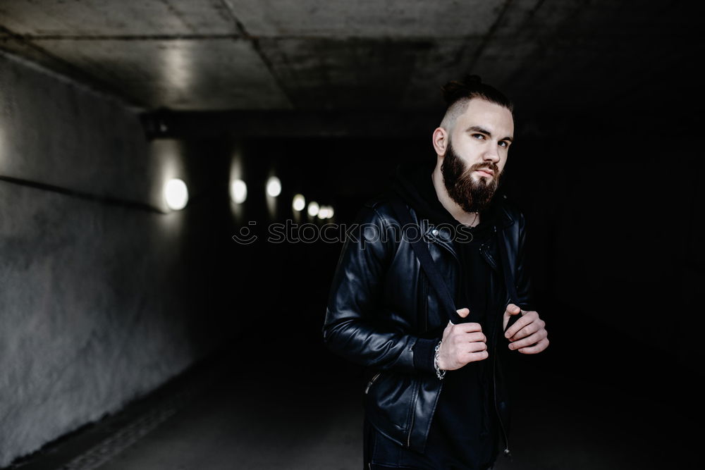 Similar – Image, Stock Photo man in sunglasses serious