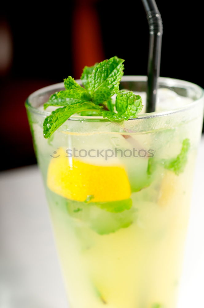 Image, Stock Photo delicious ginger lemonade