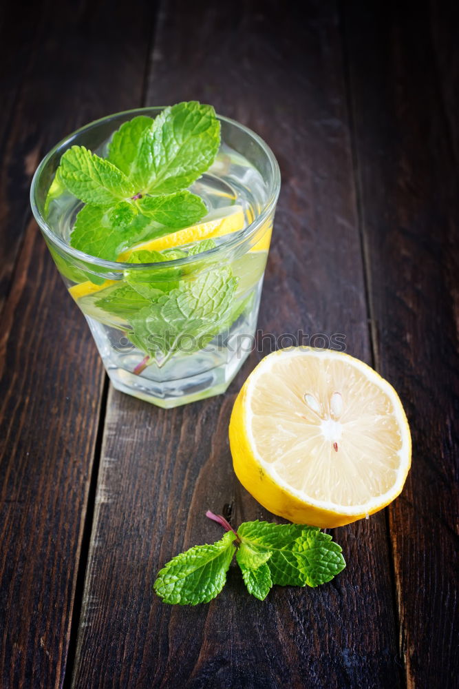 Similar – Image, Stock Photo Ingredients for lemonade or cocktails