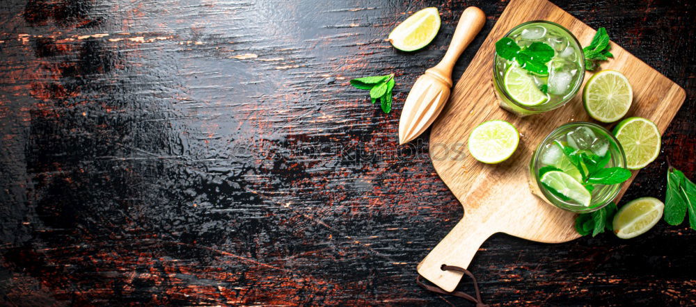 Mixed green vegetables and spices