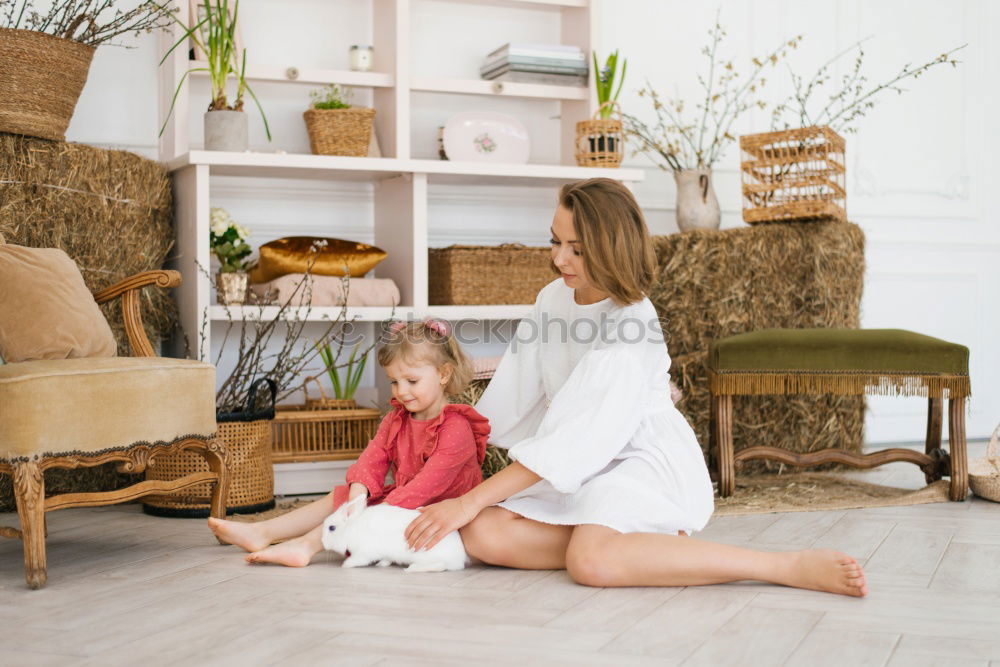 Similar – Two beautiful sister kids eating watermelon ice cream